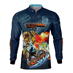 Camisa de Pesca Brk Iron Maiden com Proteção Solar UV50+