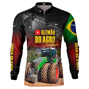 Camisa Agro BRK Influencer Alemão do Agro com UV50 +
