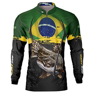 Camisa Agro BRK Traíra Brasil com UV50 +