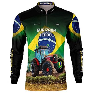 Camisa Agro BRK Jacques Delaflora com Proteção UV50+