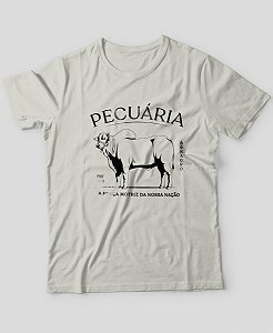 Camiseta Agro Brk Nelore Pecuária com Algodão Egípcio