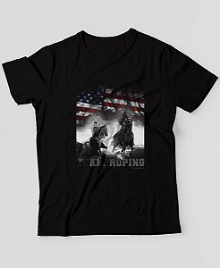 Camiseta Agro Brk Team Roping USA com Algodão Egípcio