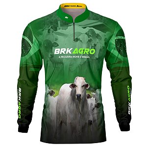 Camisa Agro BRK Nelore com UV50+