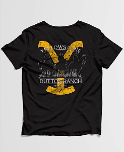 Camiseta Agro Brk Yellowstone Algodão Egípcio