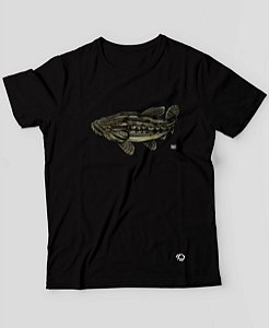 Camiseta Brk Fishing Peixe Traíra com Algodão Egípcio