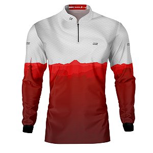 Camisa de Pesca BRK Bandeira Japão com UV50+