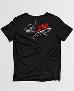 Camiseta Brk Fishing Isca Artificial com Algodão Egípcio