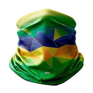 Bandana Balaclava Tubeneck Brk Brasil Abstrato com UV50+