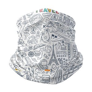 Bandana Balaclava Tubeneck Brk Viajens World Travel com UV50+