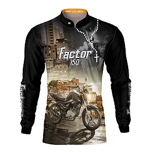 Camisa Brk Motociclismo Factor 150 Street Proteção UV50+