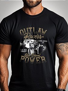 Camiseta Brk Motors Old School com Algodão Egípcio