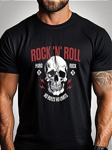 Camiseta Brk Motors Rock 'N Roll com Algodão Egípcio