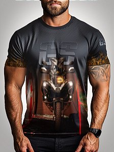 Camiseta Casual Brk Preta Big Trail GS com Proteção  UV50+