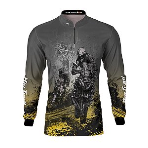 Camisa Brk Motociclismo Big Trail Life com Proteção UV50+