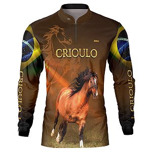 Camisa Agro BRK Crioulo com Proteção Solar UV  50+