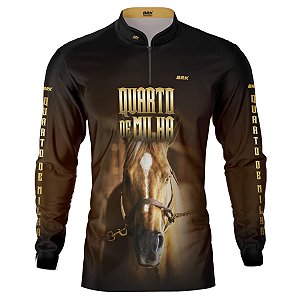 Camisa Agro BRK Rosto Quarto de Milha Proteção Solar UV50+
