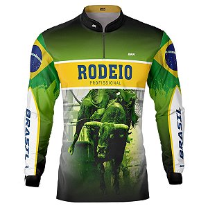 Camisa Agro Brk Rodeio Brasil 02 com Proteção Solar UV  50+