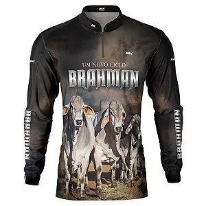 Camisa BRK Agro Raça Brahman com Proteção Solar UV  50+