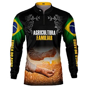 Camisa BRK Agro Agricultura Familiar no Campo com Proteção Solar UV  50+