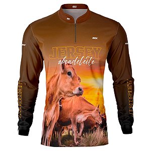 Camisa BRK Agro Vaca Jersey com Proteção Solar UV 50+