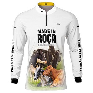 Camisa Agro BRK Made in Roça Gado Cruzado com UV50 +