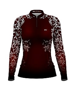 Camisa Country BRK Feminina Cavaleira com UV50 +