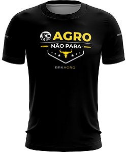 Camiseta Agro BRK O Agro Não Para com UV50 +
