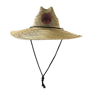 Chapéu de Palha Australiana Brk Pierside com Cordão Regulador