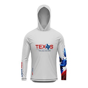 Camisa com Capuz Agro BRK Clean Texas com UV50 +