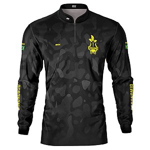Camisa Agro BRK Amarela Símbolo Agronomia com UV50 +