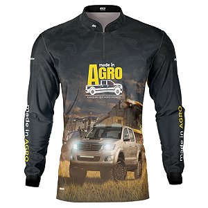 Camisa Agro Brk Caminhonete 4x4 com UV50 +
