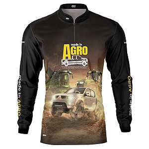 Camisa Agro Brk Caminhonete L200 com UV50 +