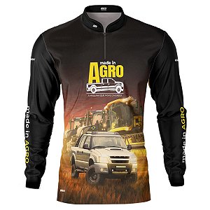 Camisa Agro Brk Caminhonete S10 com UV50 +