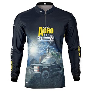 Camisa Agro Brk Caminhonete Silverado com UV50 +
