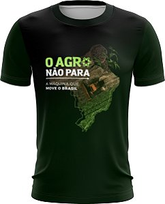 Camiseta Casual BRK Agro Não Para Proteção UV 50+