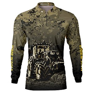 Camisa Masculina BRK Agro| Camuflada UV50+