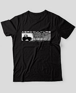 Camiseta Agro Brk Agriculture Trator Algodão Egípcio