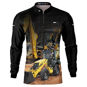 Camisa Agro BRK Retroescavadeira 02 NH com Proteção UV50+