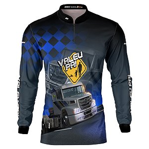 Camisa de Caminhão BRK Valeu Pai com UV50+