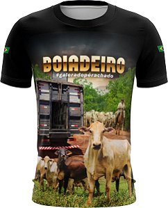 Camiseta Agro Brk Caminhoneiro Boiadeiro com UV50 +