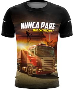 Camiseta Agro Brk Nunca Pare de Sonhar com UV50 +