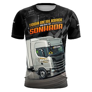 Camiseta Agro Brk Toda Realidade um Dia foi Sonhada com Proteção UV50+