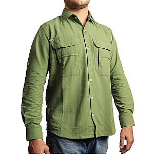 Camisa Work BRK com Proteção UV50+ - Verde Aventura