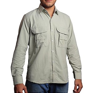 Camisa Work BRK com Proteção UV50+ - Areia