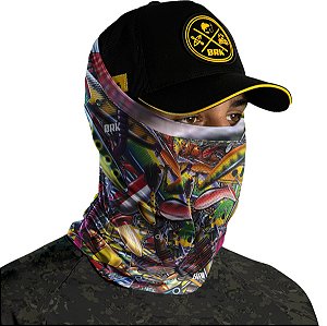 Bandana Black Mask BRK Isca Artificial com Uv50