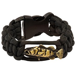 Pulseira Pescador BRK Paracord Tucunaré Ouro