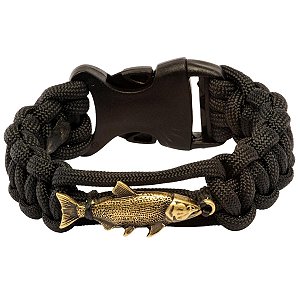 Pulseira Pescador BRK Paracord Dourado