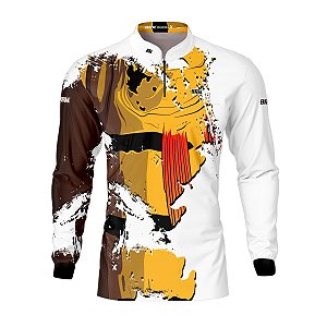 Camisa de Pesca BRK Temensis Scales com UV50 +