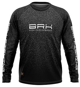 Camisa Raglan BRK Unlimited Black com UV50 +
