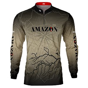 Camisa de Pesca BRK Amazon Cidade Perdida 2 com UV50 +